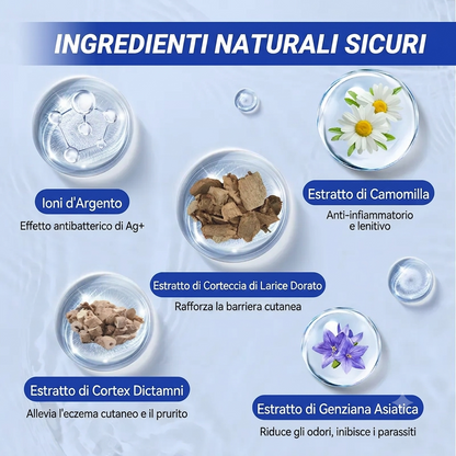 Sollievo Prurito Spray Animali Formula Vegetale 80ml