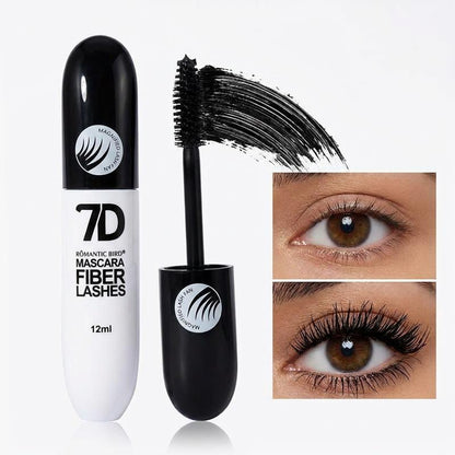 Volume e Lunghezza Mascara a Fibre di Seta Resistente all'Acqua