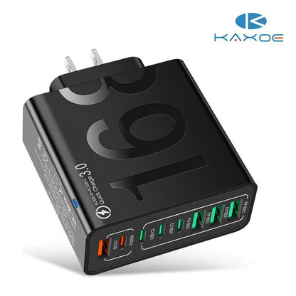 Ricarica Veloce Hub USB 8 Porte Multiporta USB-C e USB-A