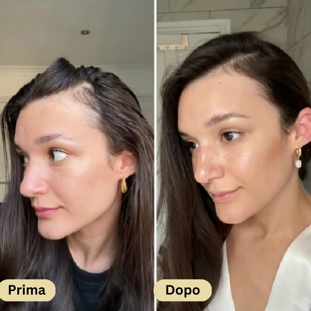 Olio naturale per la crescita dei capelli