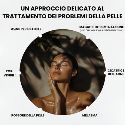 Dischetti di cotone Glow Up - Dischetti di cotone schiarenti con curcuma e acido cogico | 40 dischetti