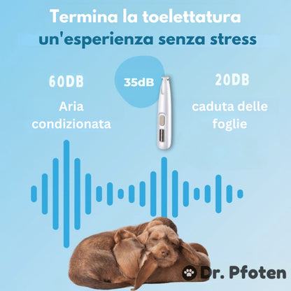 PawTrim Pro™ - Cura delle zampe indolore in pochi secondi