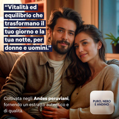 Aumento Energia Integratore Maca Nera Ultra Concentrata