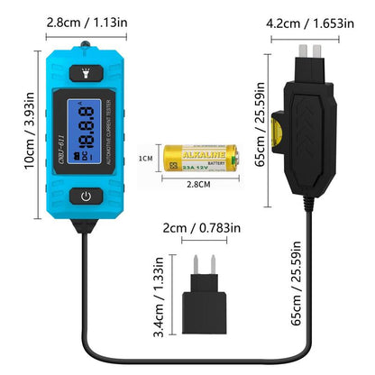 Misuratore Corrente Auto fino a 48V con Diagnosi Fusibili
