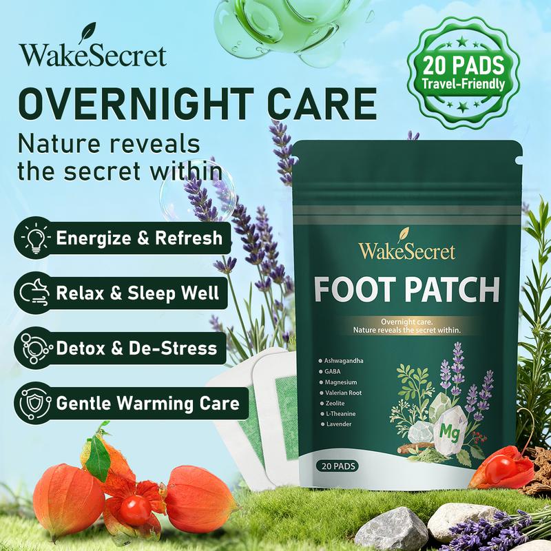 Sollievo Stress Patch Detossificante Piedi Naturale Lavanda