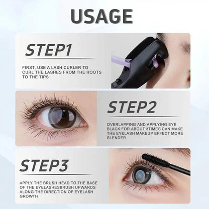 Allungante Mascara Tubo Metallico Lunga Tenuta Naturale Curl
