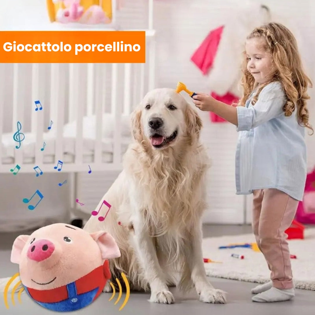 Piggy Toy - Gioco interattivo per animali domestici (Promozione: Giocattolo + eBook gratuito)