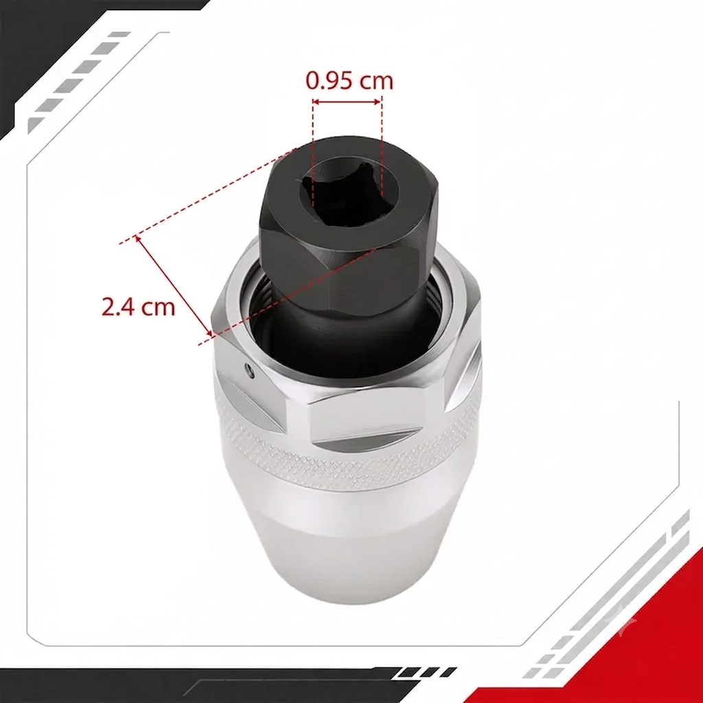 Rimozione Viti Rotte Set Estrattore 6-13mm Manuale Resistente