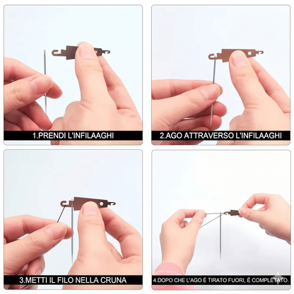 Kit di riparazione fai da te 34 pezzi – Kit da cucito portatile