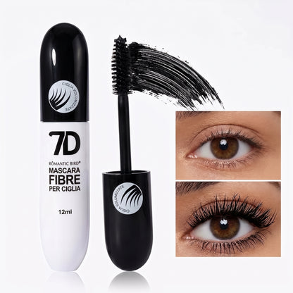 Volume e Lunghezza Mascara a Fibre di Seta Resistente all'Acqua