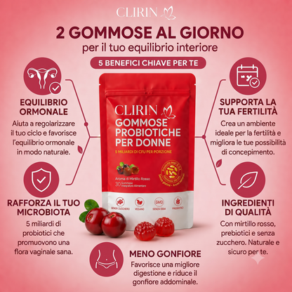 Palamot™ Caramelle gommose probiotiche per l'equilibrio ormonale