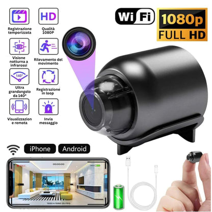 Mini telecamera di sicurezza UltraVision™ 4K Full HD