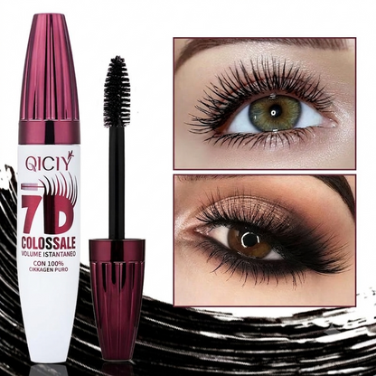 Volume E Curl Mascara 7D Resistente 24 Ore Effetto Ciglia Finte