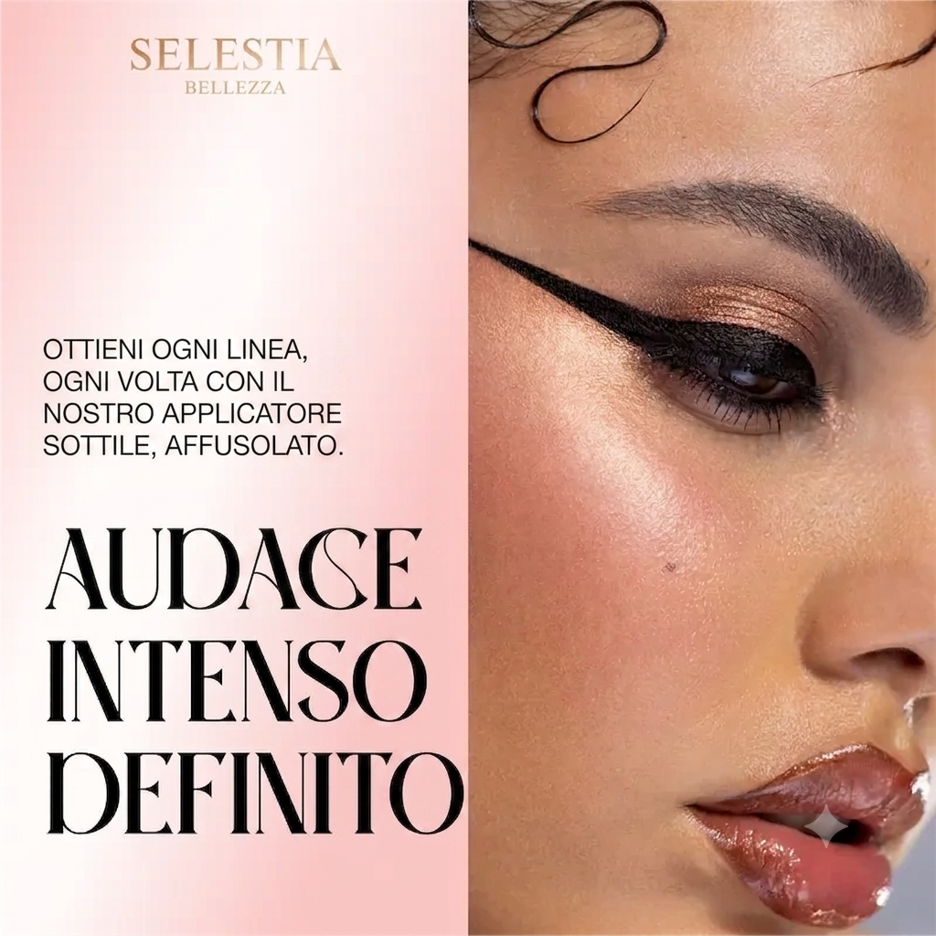 Tratto Preciso Eyeliner Liquido Resistente Sbavature Punta Feltro