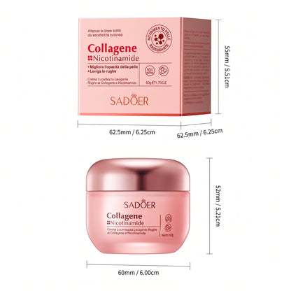Crema Idratante Viso Collagene e Niacinamide Luminosità Avanzata