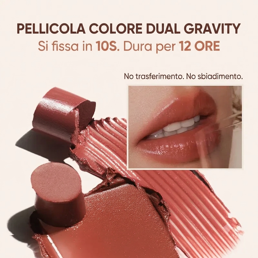 Rossetto Idratante Lunga Tenuta Con Olio Protettivo Waterproof