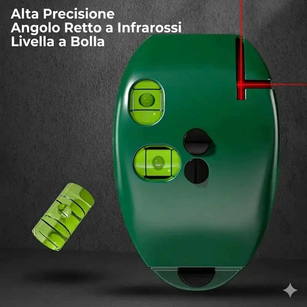 Livellatore Elettronico 90° Auto-Livellante Linee Parallele