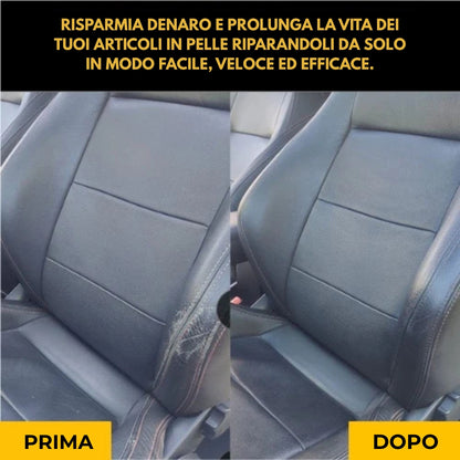 CUEROPRO™ - Ripara qualsiasi tipo di pelle in soli 10 minuti! Facile da usare e fa risparmiare centinaia di euro sulle riparazioni.