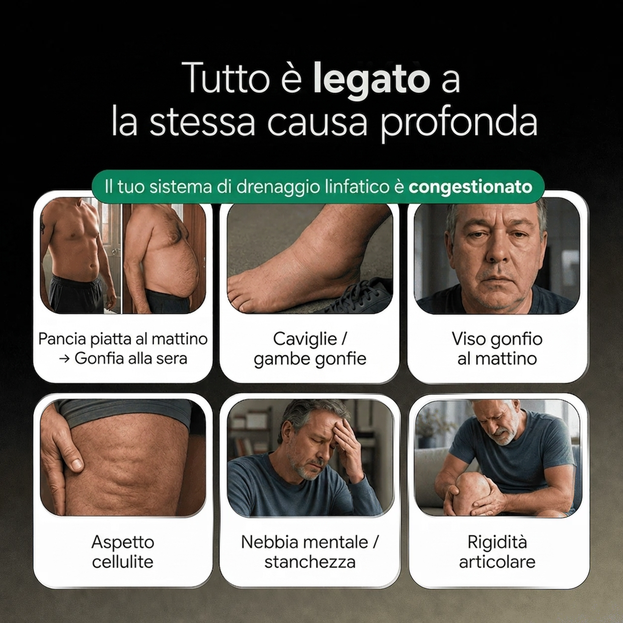 PALAMOT™ Capsule per il Drenaggio Linfatico · Trasformazione Completa in 60 Giorni