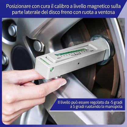 Strumento Magnetico Regolabile per Allineamento Ruote Camber