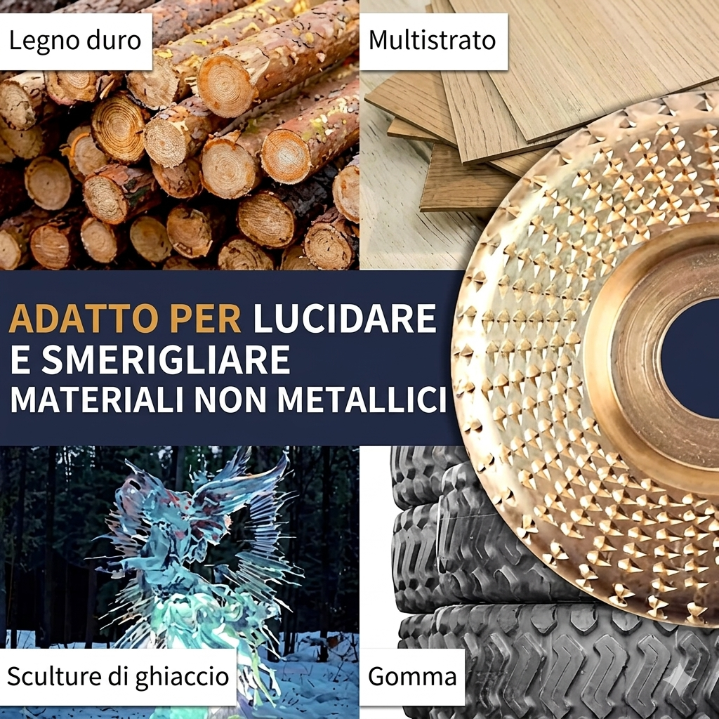 Confezione da 3 - Resistenti Dischi Abrasivi per Levigatrice Uso Legno e Metallo