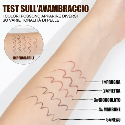 Trucco Occhi Resistente Eyeliner Matita Waterproof Lunga Tenuta