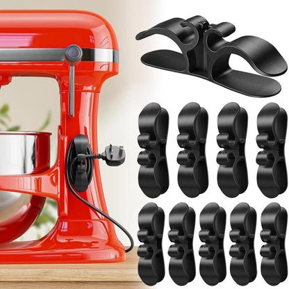 Organizzatore Cavi Cucina con Ganci Silicone e Colla 3M