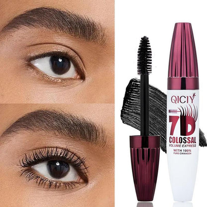 Lunga Durata Mascara Ciglia 7D Impermeabile Effetto Naturale