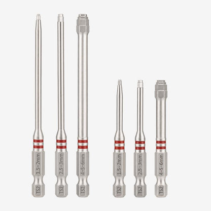 Magnetico Set Punte Avvitatore 6 Pezzi Design Pagoda