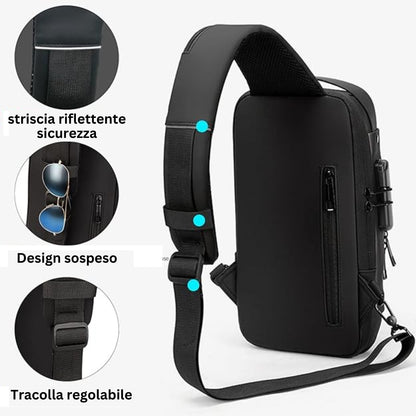 TASCA CROCE ANTIFURTO 2025