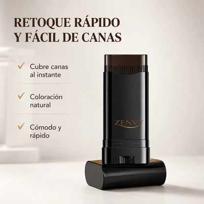 2-in-1 Pettine per Ritocco dei Capelli Grigi – Copertura Istantanea