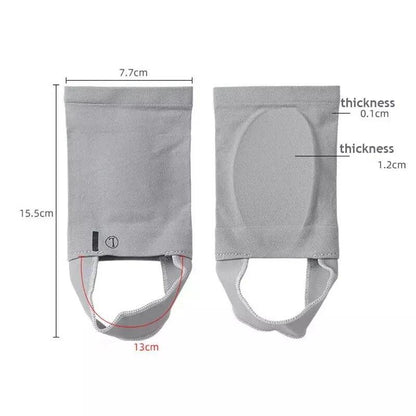 Supporto Plantare Con Fascia Compressione Nylon E Inserto Gel