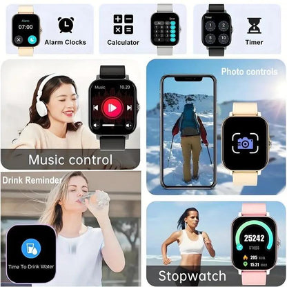 Monitoraggio Attività Smartwatch Touch Screen 1.83" IP68