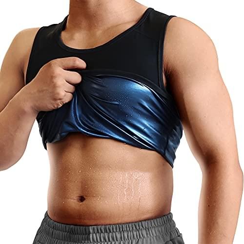 T-SHIRT A COMPRESSIONE EFFETTO SAUNA 2x1