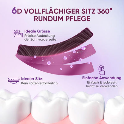 Cura Dentale Delicata Strisce per Denti Sensibili Alito Fresco