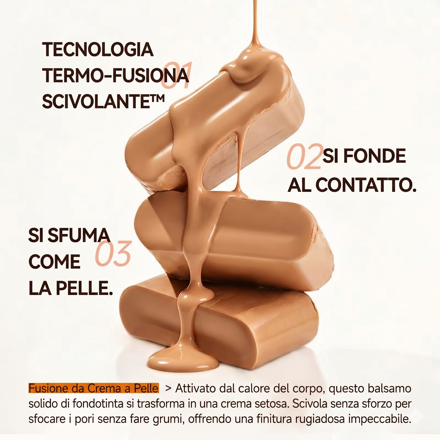 Fondotinta correttore stick a doppia estremità - Impermeabile