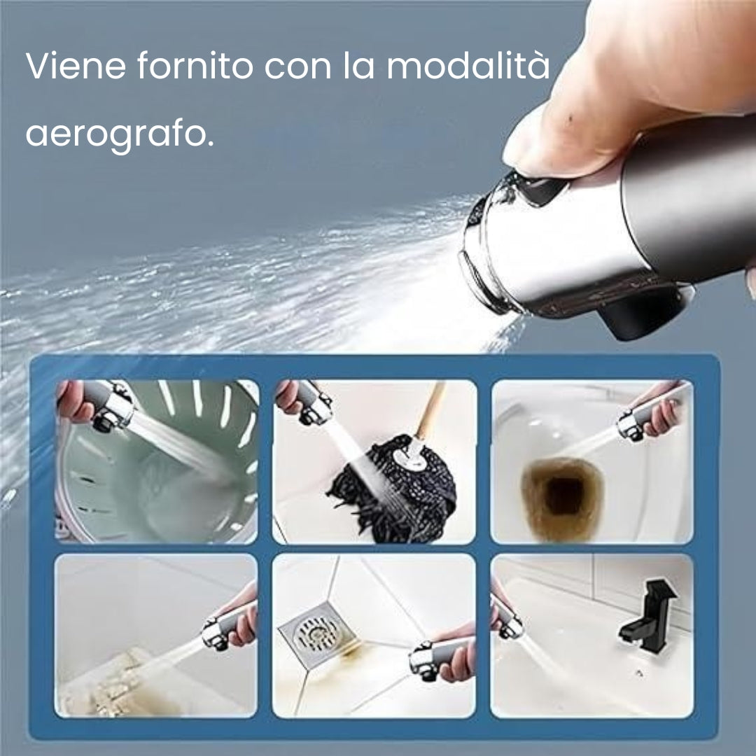Soffione doccia ad alta pressione + 3 filtri gratuiti