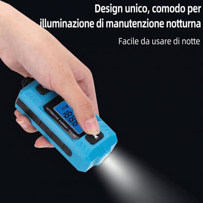 Tester Circuiti DC 48V Compatto con Batteria 23A 12V Impermeabile