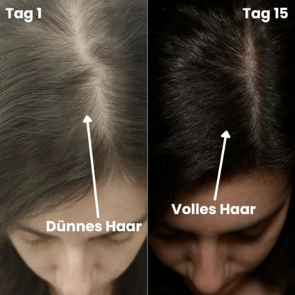 Olio vegano per capelli per una crescita rapida