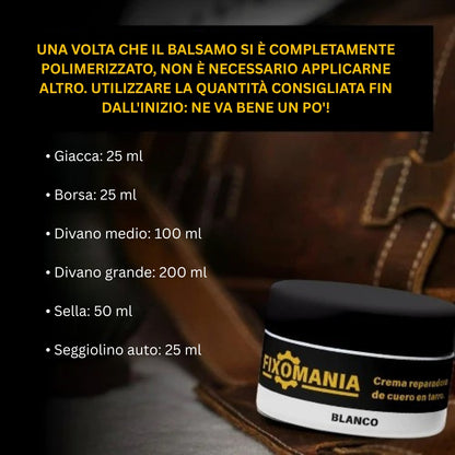 CUEROPRO™ - Ripara qualsiasi tipo di pelle in soli 10 minuti! Facile da usare e fa risparmiare centinaia di euro sulle riparazioni.