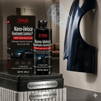 Protezione Auto Nanoceramica Idrorepellente Con Brillantezza