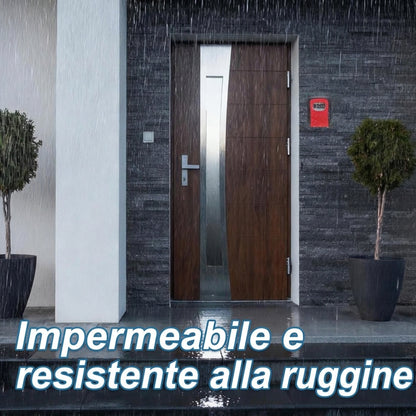 Sicurezza Chiavi Cassaforte Parete con Serratura 4 Cifre