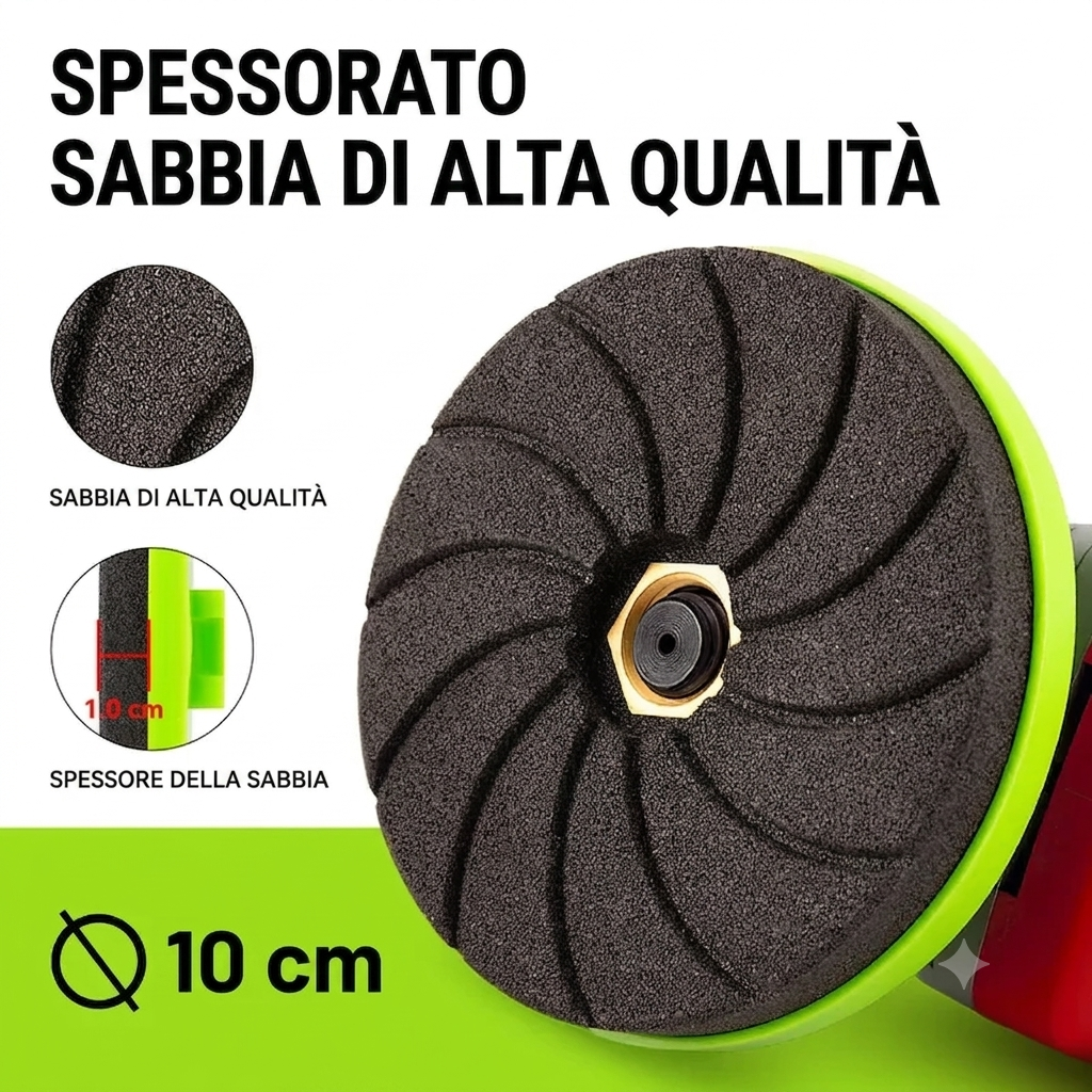 (Confezione da 3) - Lime per Smerigliatura 10.16 CM" con Carburo di Silicio per Piastrelle