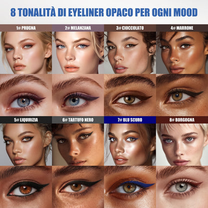 Eyeliner Matita Waterproof 24 Ore Formula Cremosa Resistente