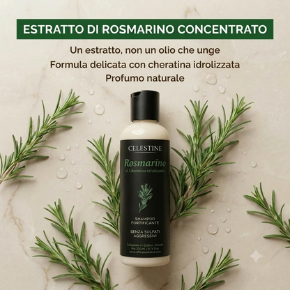 Celestine Shampoo al Rosmarino & Cheratina