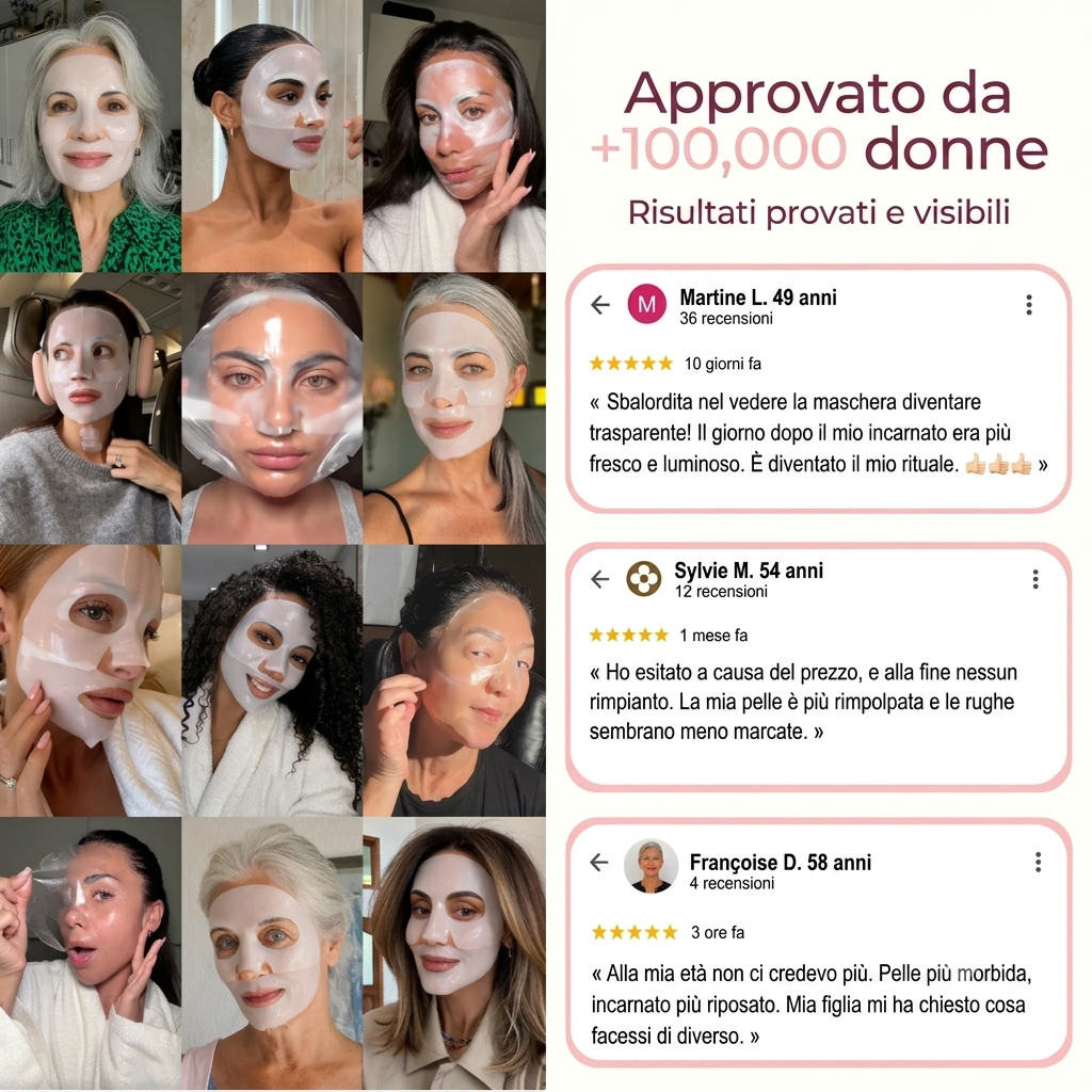 Maschera Viso Bio-Collagene