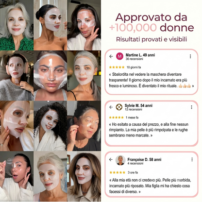 Maschera Viso Bio-Collagene