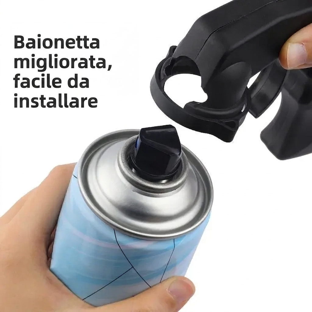 Pistola a spruzzo universale per aerosol – Impugnatura ergonomica per ristrutturazioni e cambio colore