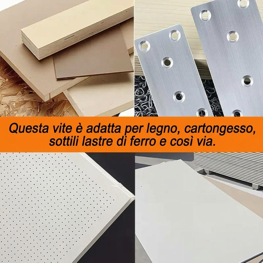 Fissaggio Resistente Rivetti a Dado in Acciaio Zincato