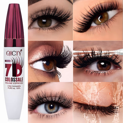 Lunga Durata Mascara Ciglia 7D Impermeabile Effetto Naturale